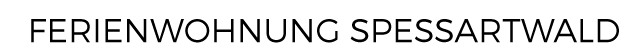 ferienwohnung-spessartwald.de Logo